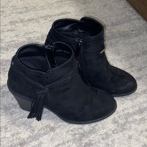 Black booties
